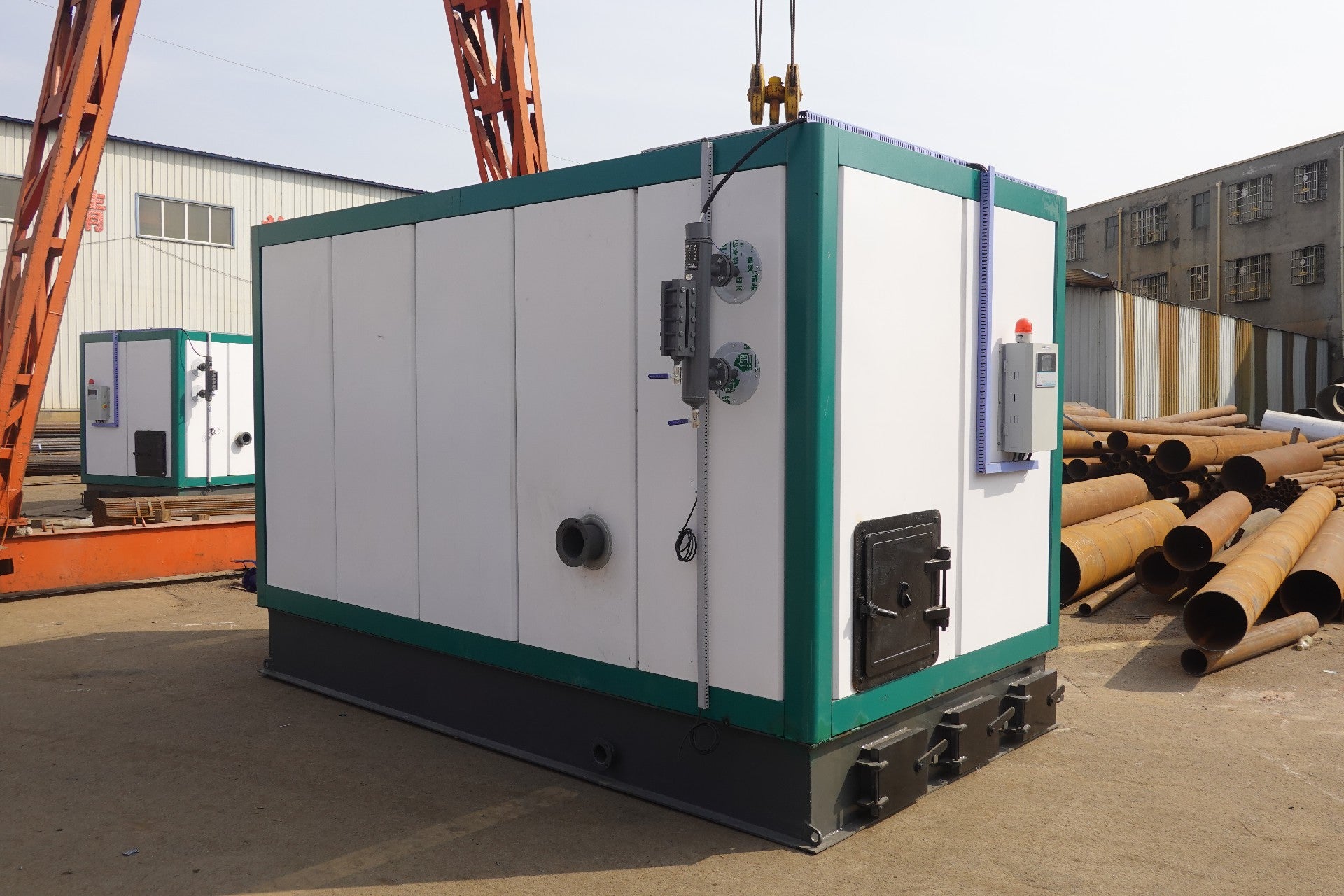 ZFQ horizontal biomass steam generator fifth generation