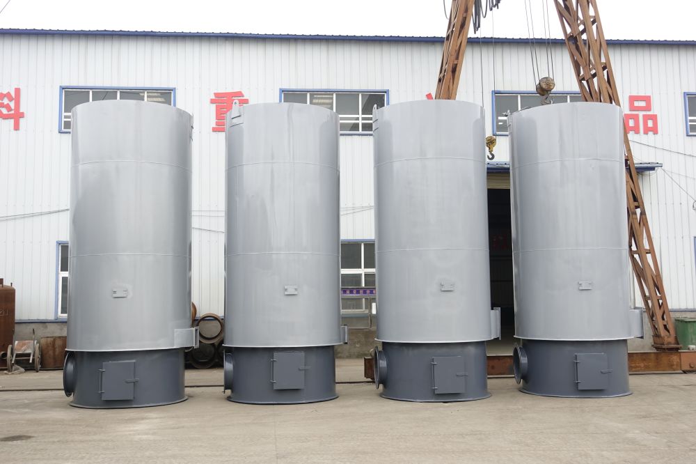 LRF vertical biomass hot air furnace