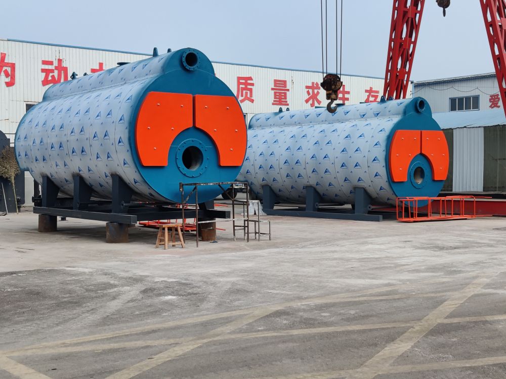CWNS horizontal fuel gas hot water boiler