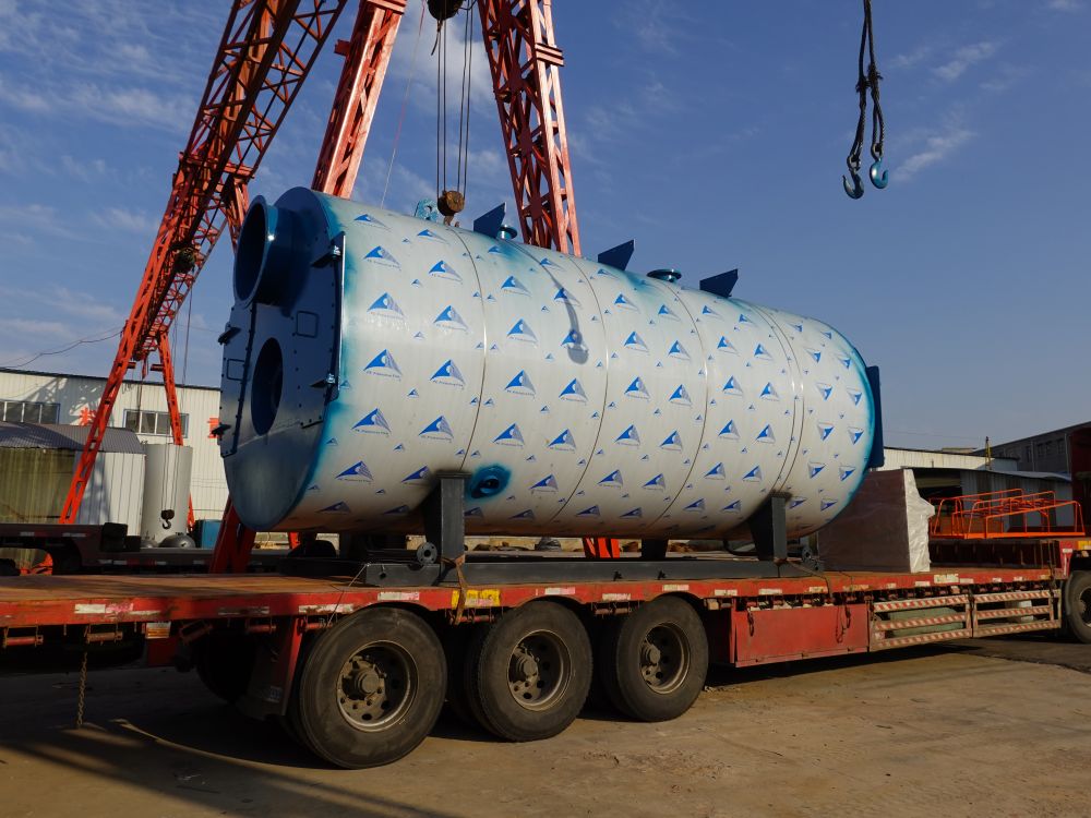 CWNS horizontal fuel gas hot water boiler