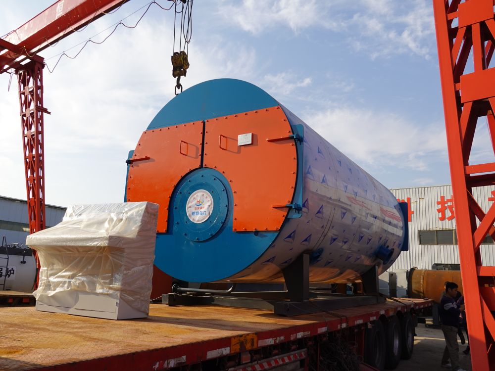 CWNS horizontal fuel gas hot water boiler