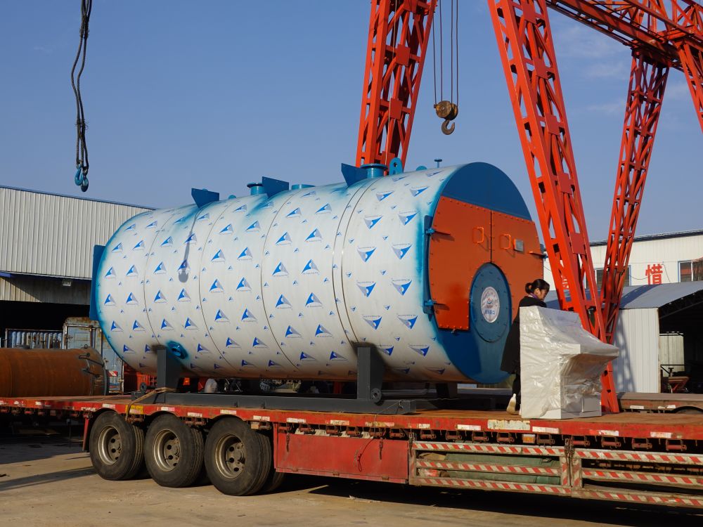 CWNS horizontal fuel gas hot water boiler