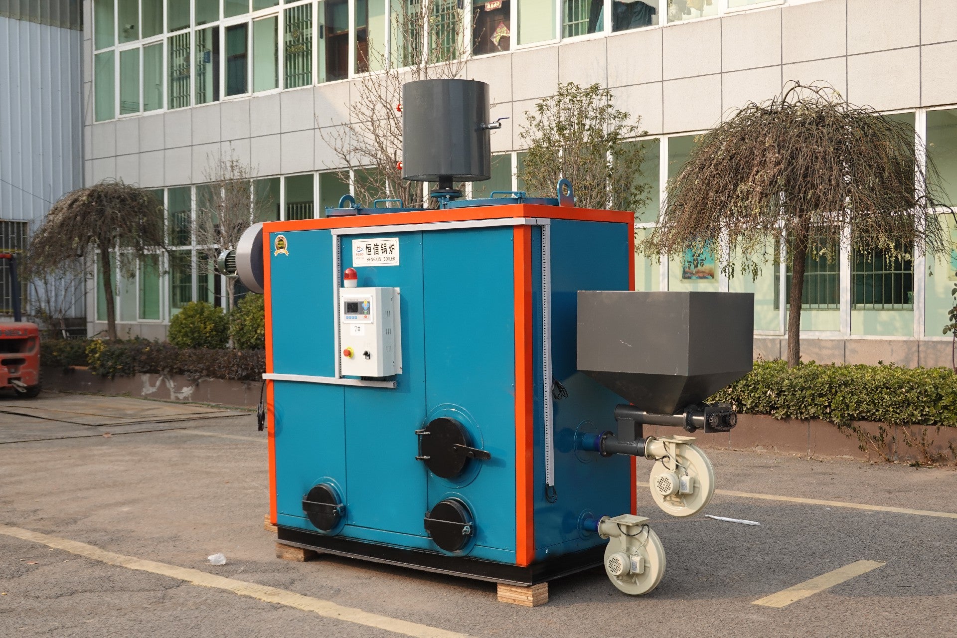CWHB horizontal biomass hot water boiler
