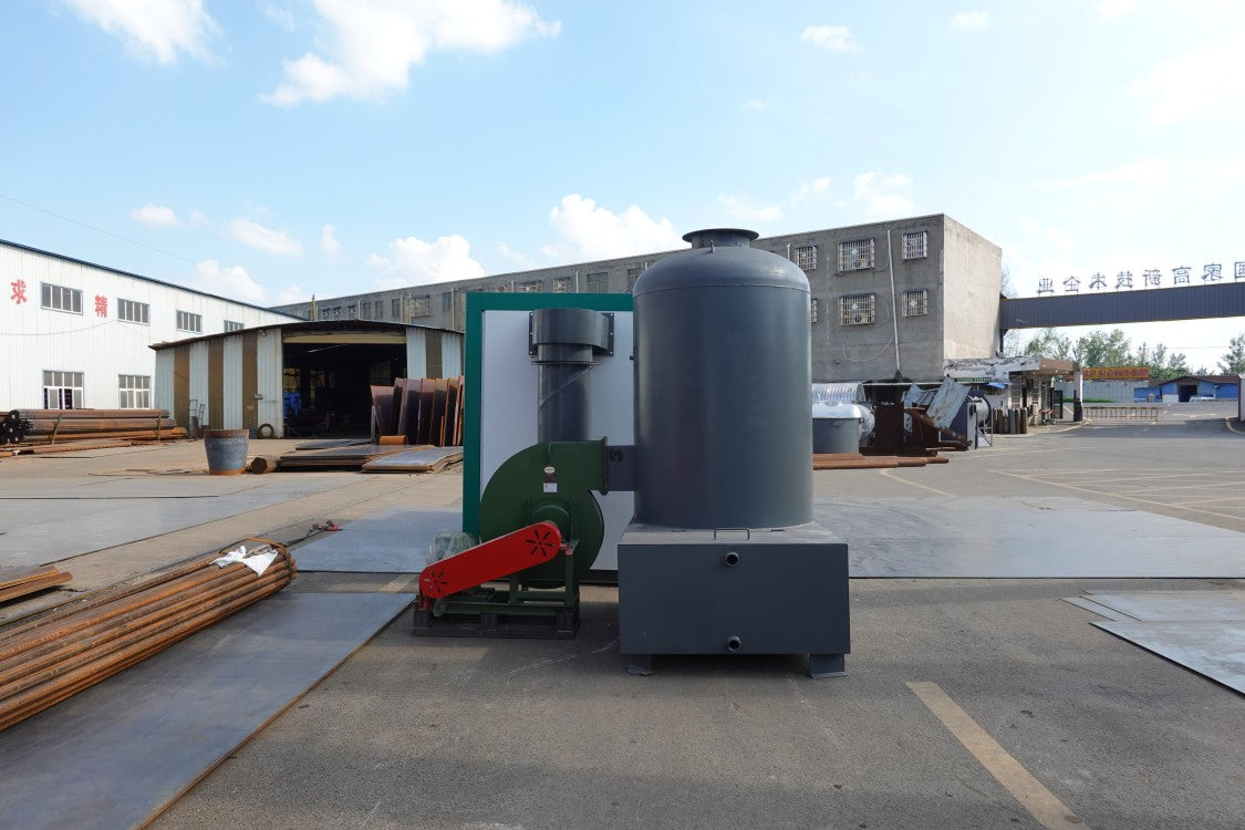 New horizontal biomass hot water boiler