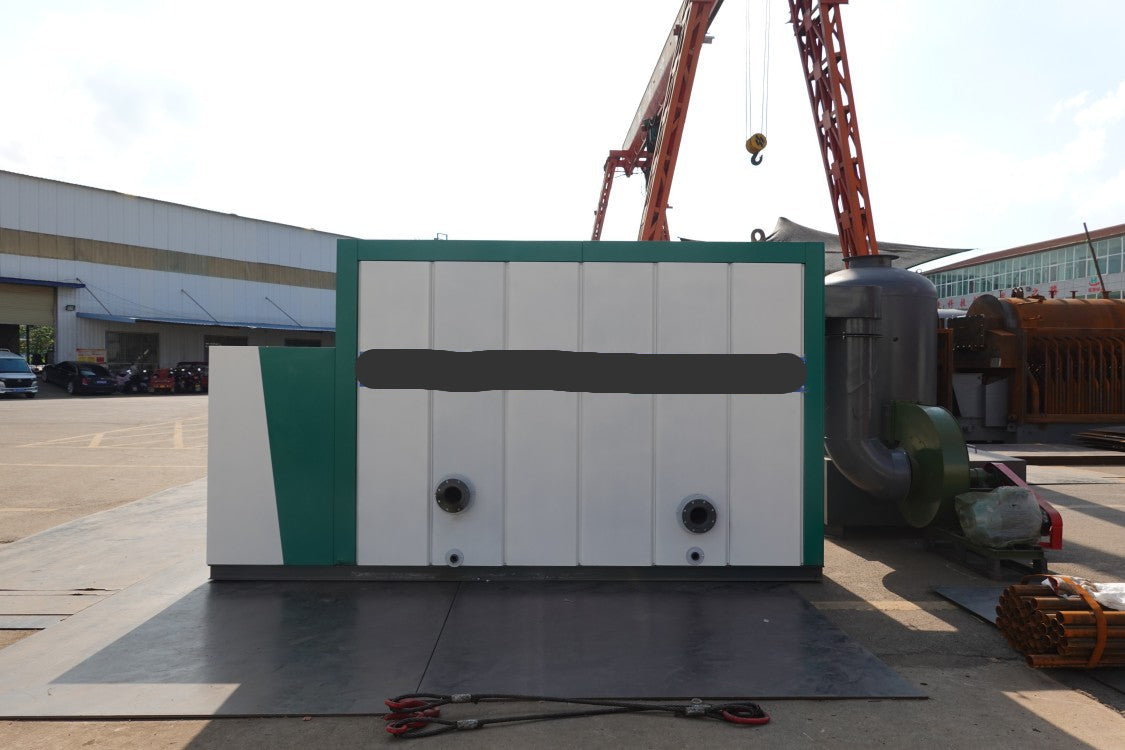 New horizontal biomass hot water boiler