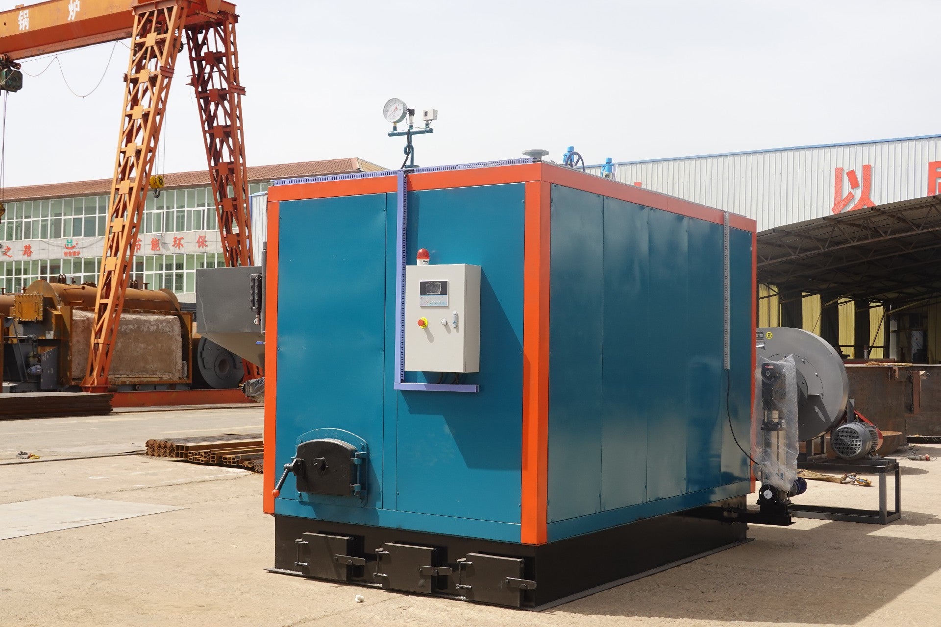 ZFQ horizontal biomass steam generator third generation