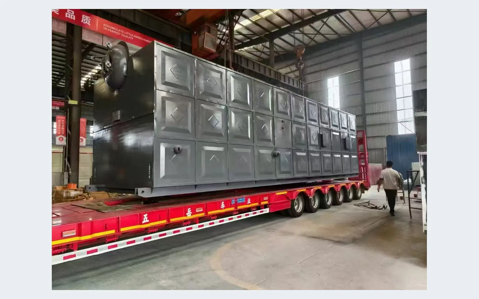 20 TPH JINHONG industrial boiler delivery for wood processing in Bangladesh
