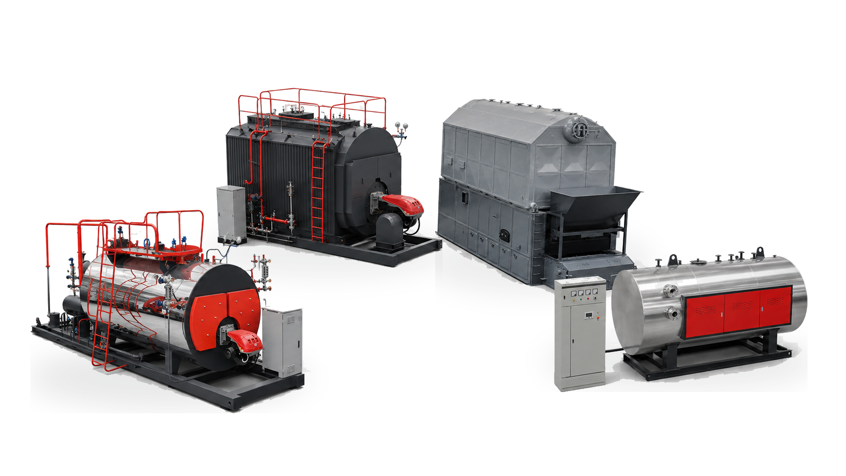 JINHONG industrial boiler portfolio including WNS, SZS, SZL and WDR models