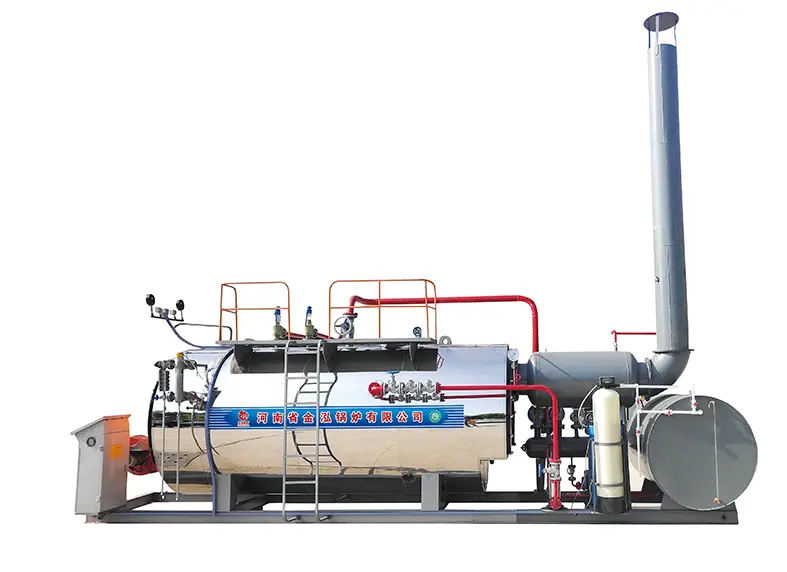 JINHONG skid-mounted gas and oil fired steam boiler system