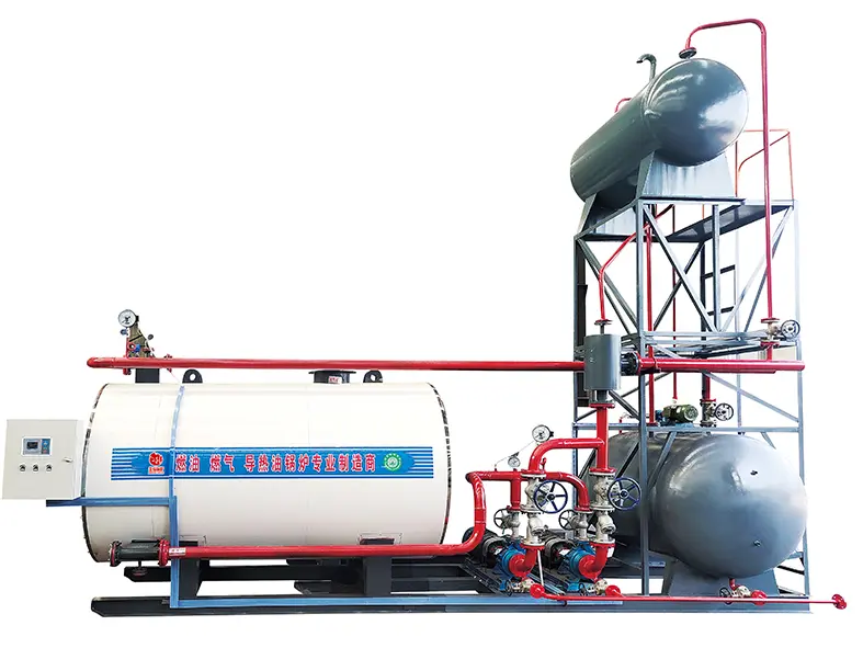 JINHONG skid-mounted gas and oil fired thermal oil heater system