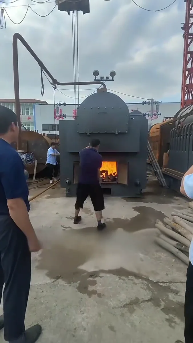 Biomass Steam Boiler Factory Test and Delivery for a Textile Plant in Pakistan – JINHONG project equipment