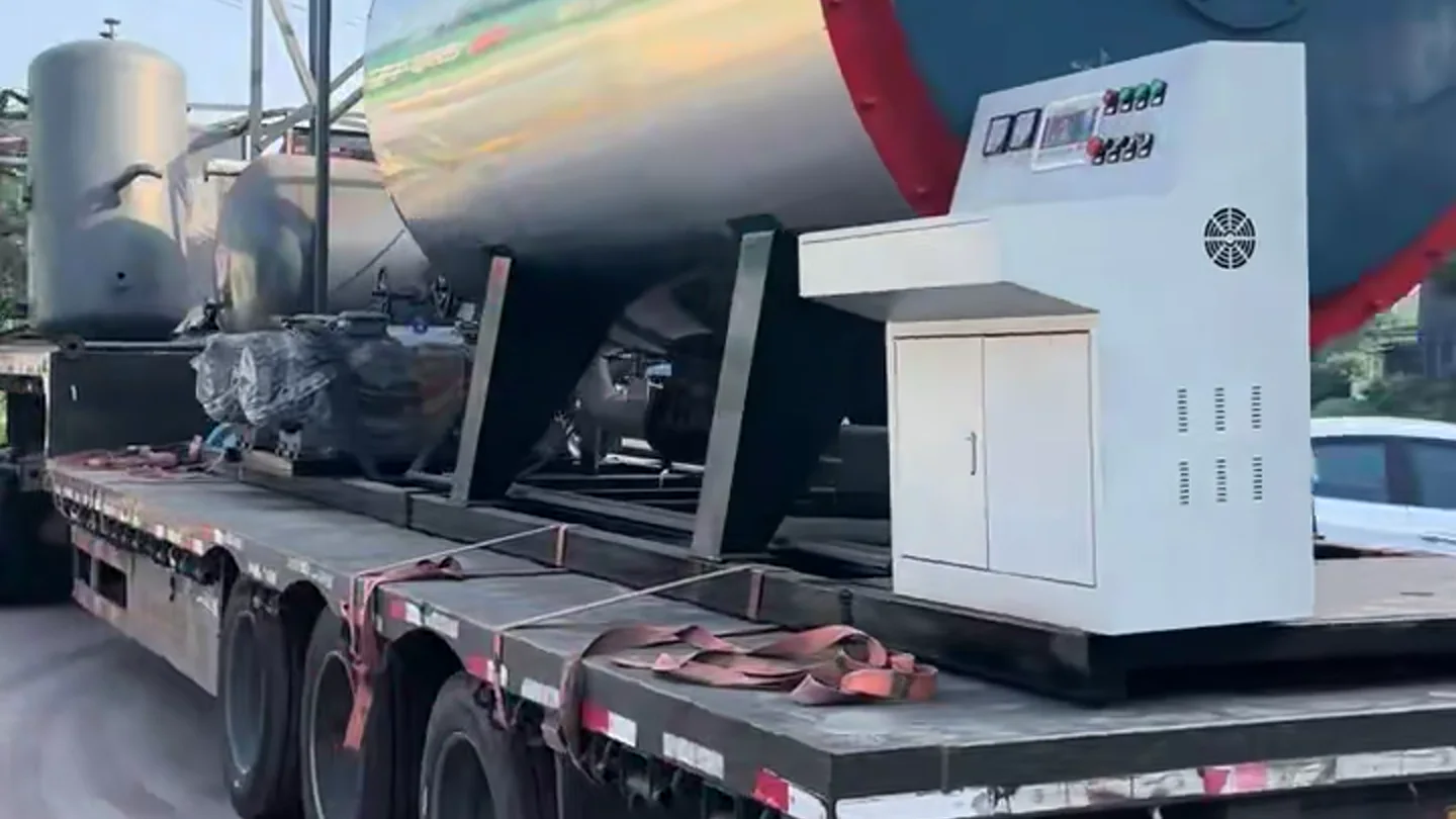 WNS Gas/Oil Steam Boiler Skid Package for an Industrial Park in Pakistan – JINHONG project equipment