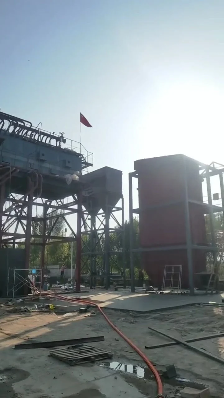 Installation overview of the 6 TPH SZL steam boiler system in Uzbekistan